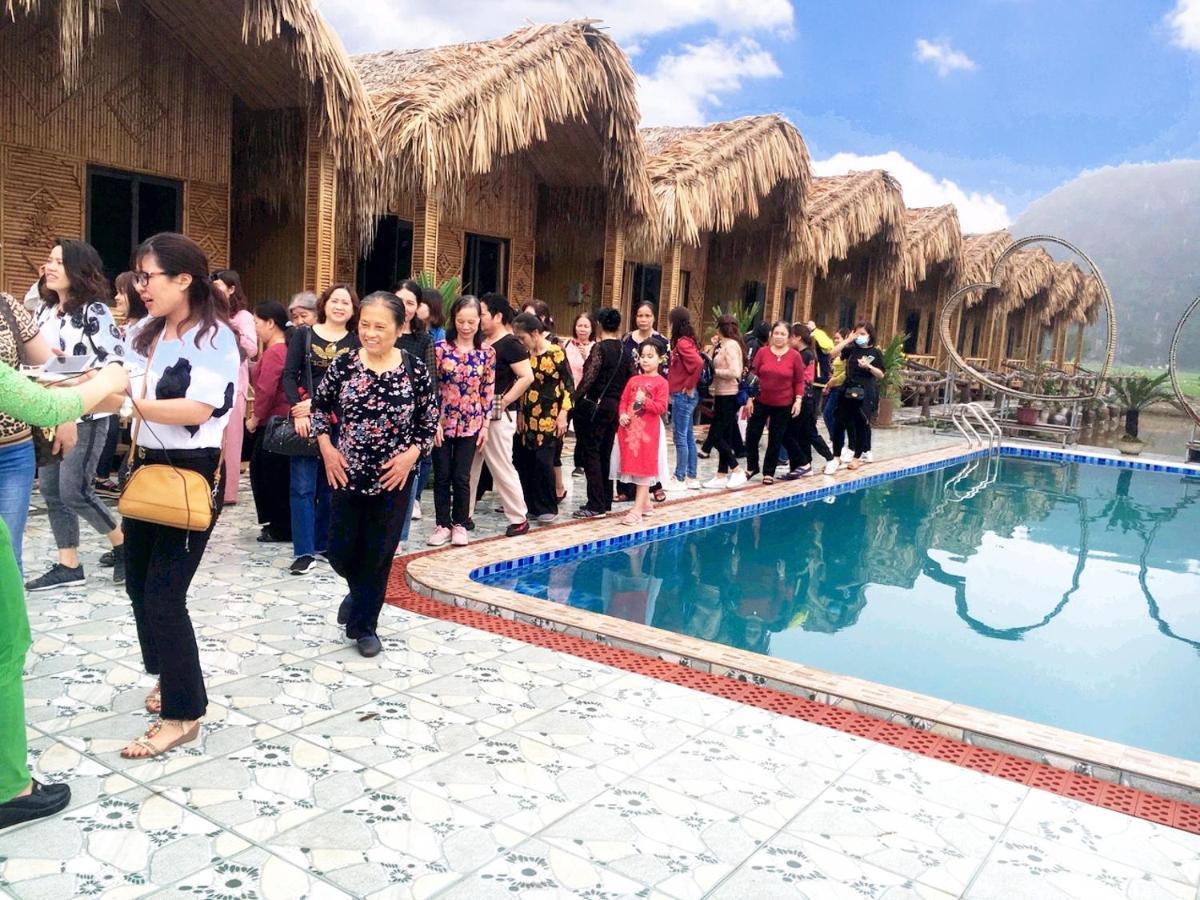 Hang Mua Lotus Homestay ニンビン エクステリア 写真